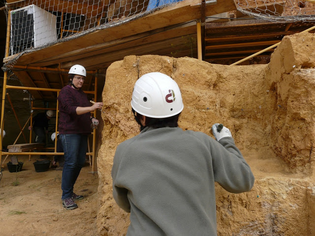 Galería és un altre dels jaciments d'Atapuerca on ja ha començat la campanya d'enguany (foto cedida per la Fundación Atapuerca)