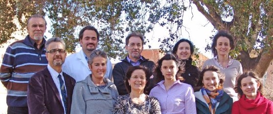 Investigadors i investigadores del Grup de recerca de genètica i ambient en les psicosis de l'Institut Pere Mata que participen en aquest treball amb nanopartícules.