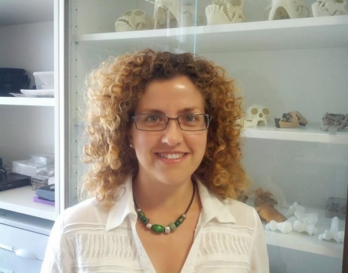 Marina Lozano, arqueòloga i coautora de l'article.