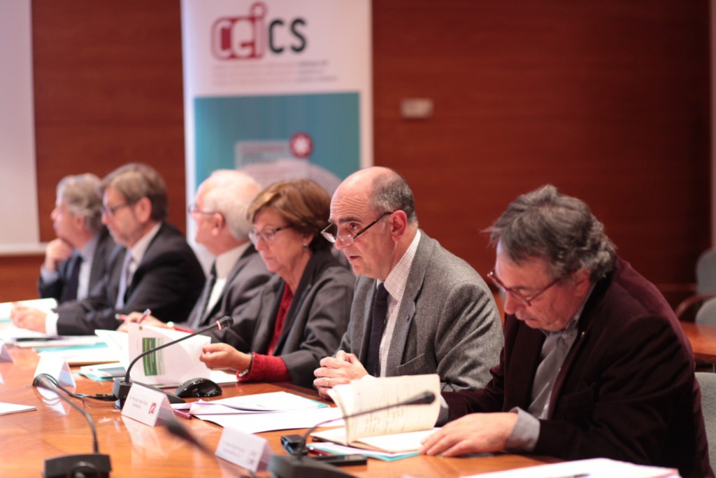 Imatges d'una de les assemblees de l'Associació Pol del Coneixement Catalunya Sud 