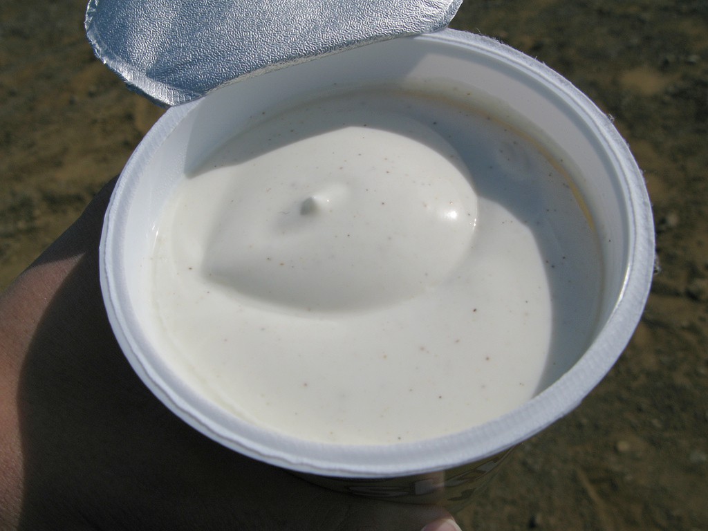 Imatge d'un iogurt.