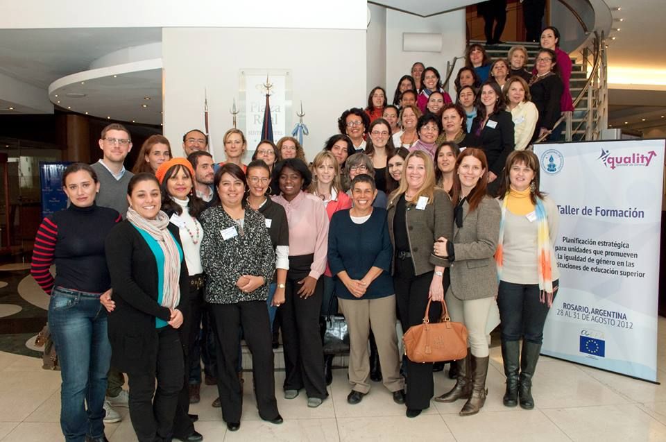 Taller de formació del consorci del projecte Equality a Rosario (Argentina).