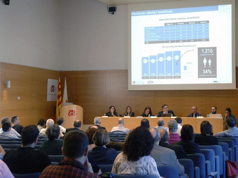 Imatge de la sessió del Claustre