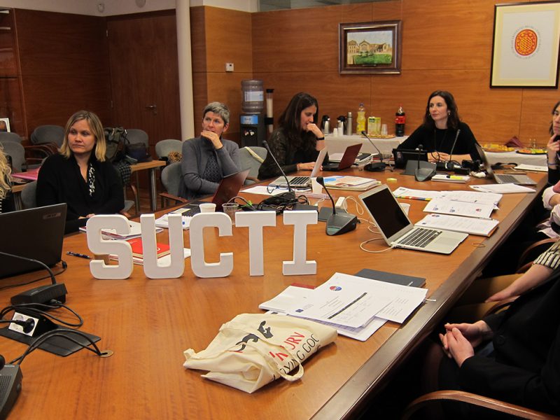 Els participants del projecte es van reunir per primer cop el 16 de gener al Rectorat de la URV.