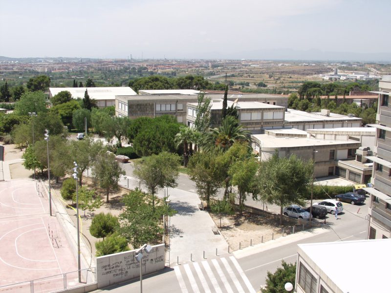 La Facultat de Ciències de l'Educació i Psicologia en la seva ubicació actual, al campus Sescelades.