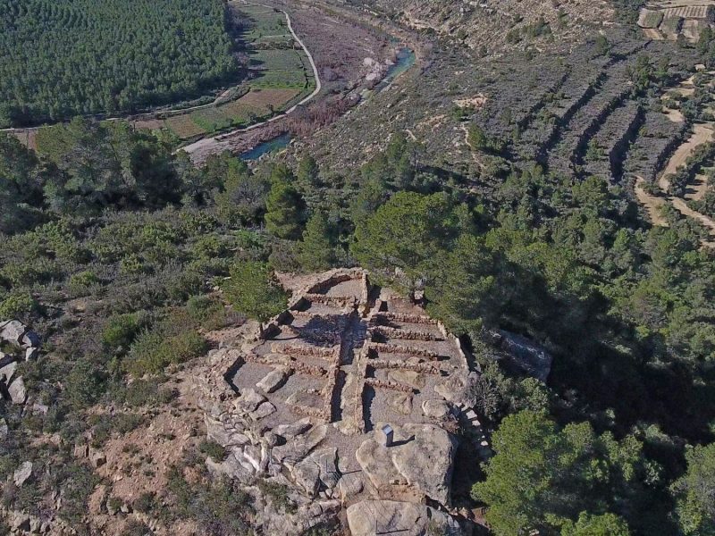 Jaciment protohistòric de la Gessera, a Caseres (Terra Alta).