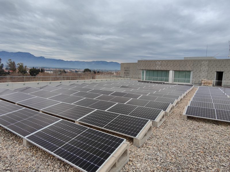instal·lació fotovoltaica Campus Terres de l’Ebre