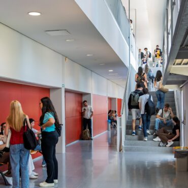 Passadís del campus Sescelades