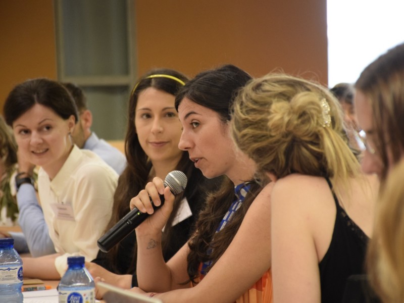Un moment del CONNEKT Cross-Regional Women’s Forum, que ha tingut lloc al campus Catalunya de la URV.