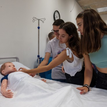 Laboratori de pràctiques d'Infermeria