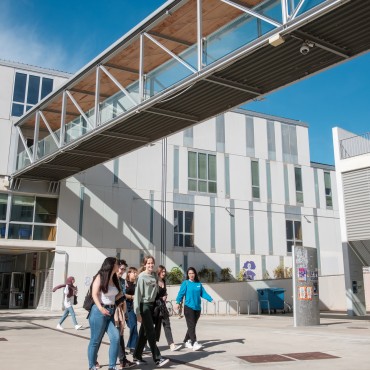 Plaça de la Concòrida del campus Catalunya
