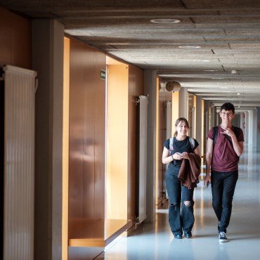 Estudiants a l'aulari del campus Catalunya