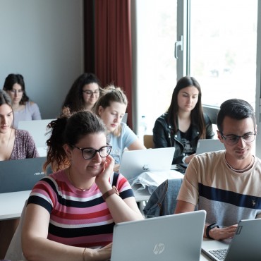 Classe al campus Catalunya