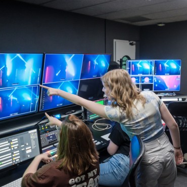 Sala de control de televisió