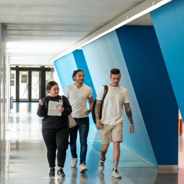 Passadís de la Facultat de Turisme i Geografia