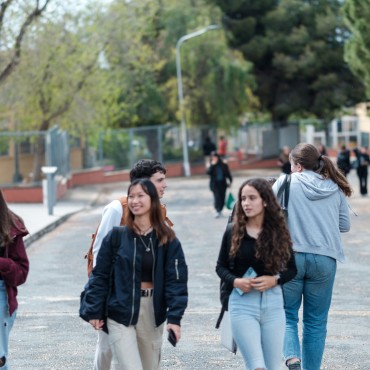 Sortida de la Facultat de Ciències de l'Educació i Psicologia