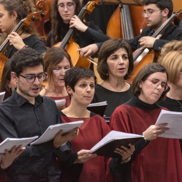 Concert de la Coral i l'Orquestra de la URV, de l'Aula de Música