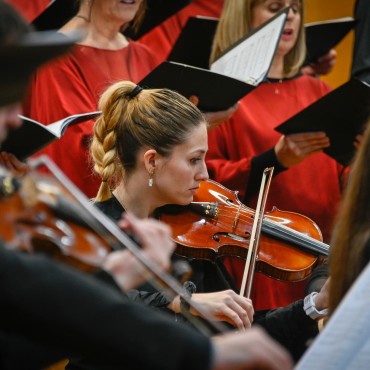 Concert de la Coral i l'Orquestra de la URV, de l'Aula de Música