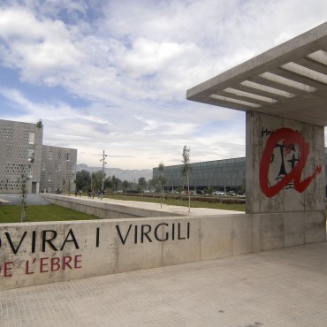 Entrada del Campus Terres de l'Ebre