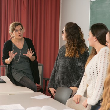 Classe al campus Catalunya