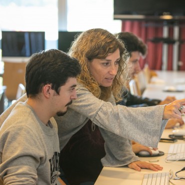 Classe al campus Catalunya