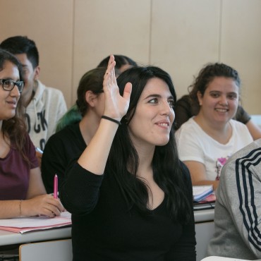 Classe al campus Catalunya