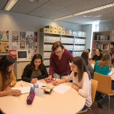 Classe al campus Catalunya