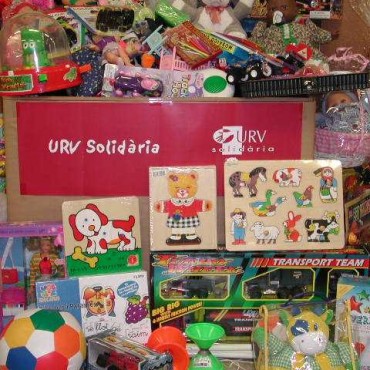 Recollida de joguines als campus de la URV