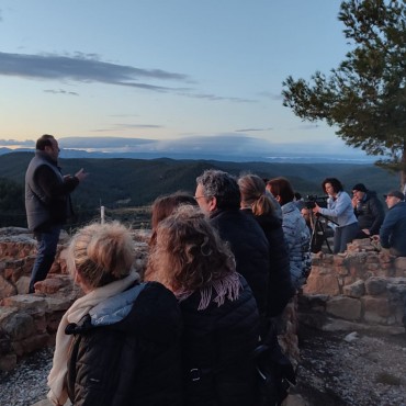 Sortida del sol al jaciment protohistòric de La Gessera