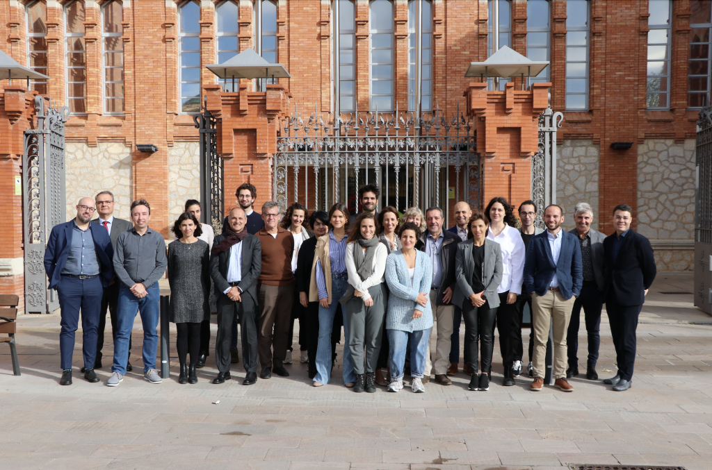 Representants de les universitats catalanes a la II jornada de protecció de dades de les universitats catalanes, que ha tingut lloc aquest dimarts a l'edifici del Rectorat de la URV.