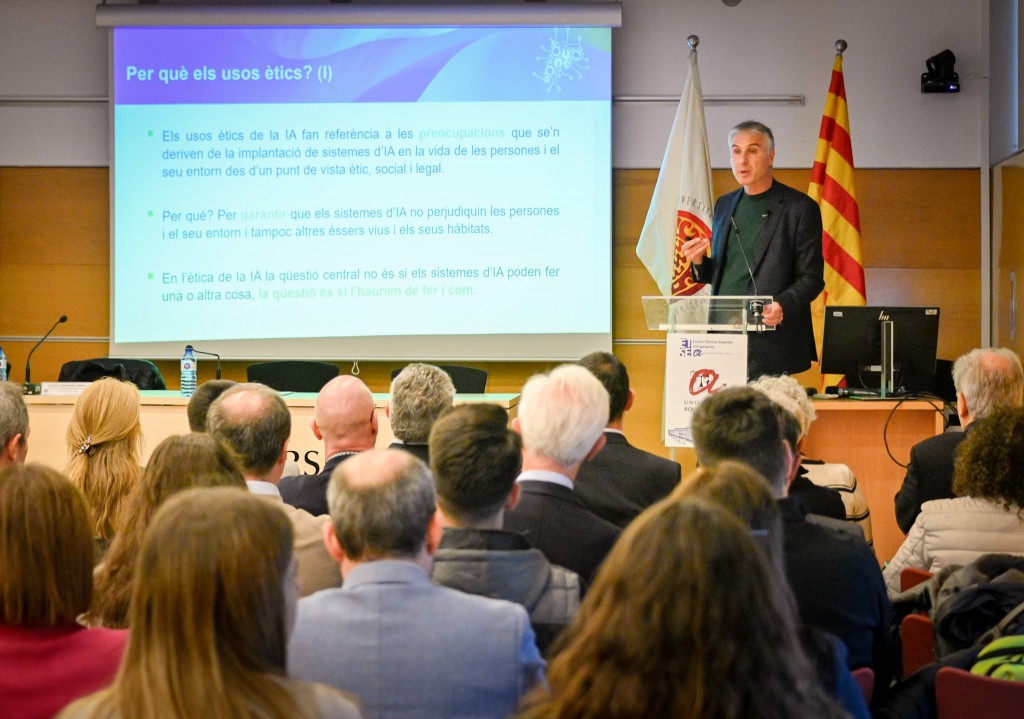 Albert Coll, director de l’Observatori d’Ètica en Intel·ligència Artificial de Catalunya.