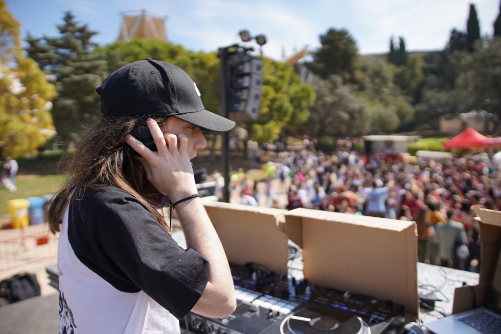 DJ Trapella a la Festa Major 2023.