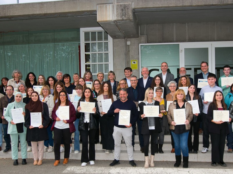 Reconeixement als guanyadors d'ajuts, beques i premis docents del consell social de la URV 2023