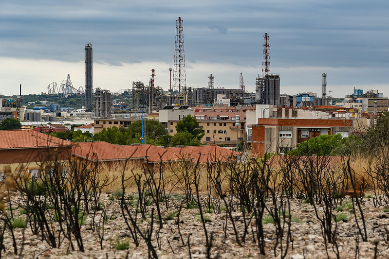 Polígon petroquímic de Tarragona. Foto: Jorge Franganillo (Flickr).