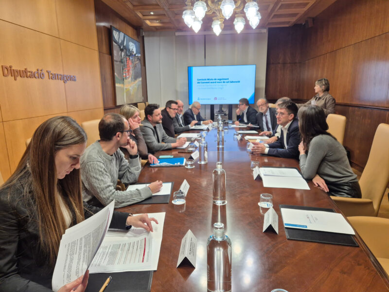 Aquest dimarts s'ha ratificat el conveni marc de col·laboració entre la URV i la Diputació de Tarragona